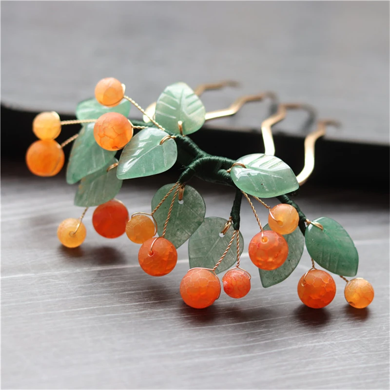 Заколка для волос Kanzashi в классическом китайском стиле 1 шт. заколка гребень