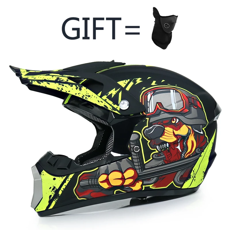 Шлем для мотокросса взрослых бездорожье горный велосипед внедорожный