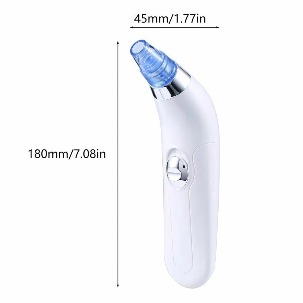 

Pro Vacuum Suction Blackhead Remover Nose Facial Pore Spot Cleaner Acne Black Head Pimple Remover Beauty Face Skin Care Tool