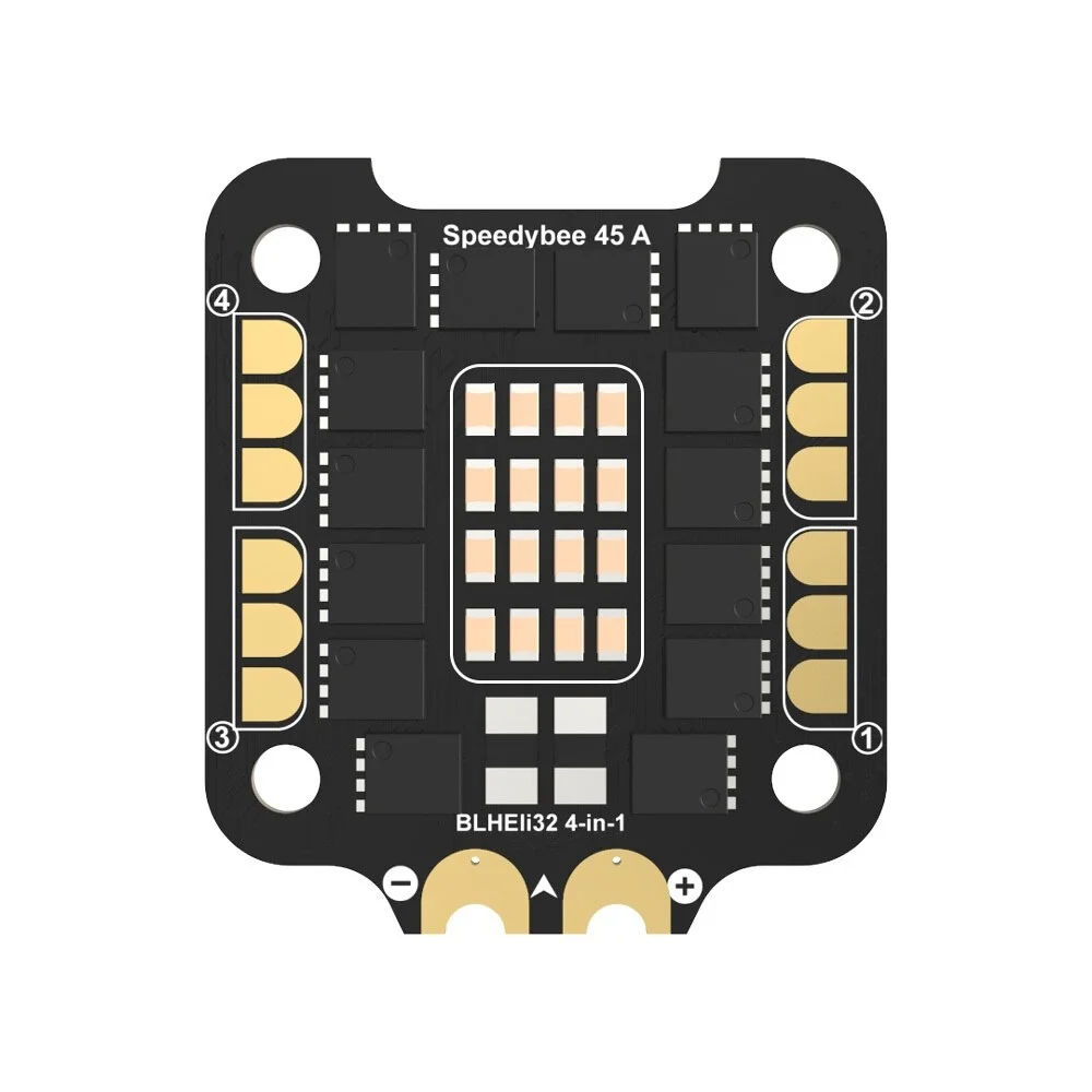 Управление полетом SPEEDYBEE STACK F7 V2 45A ESC первая в мире Беспроводная прошивка и