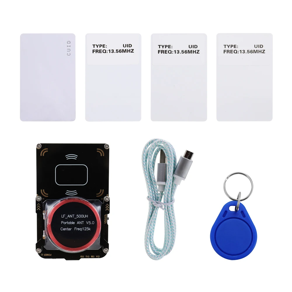 

Practical Card Reader Copier Proxmark3 NFC RFID Changeable Card MFOC Card Clone Crack Open Source USB port