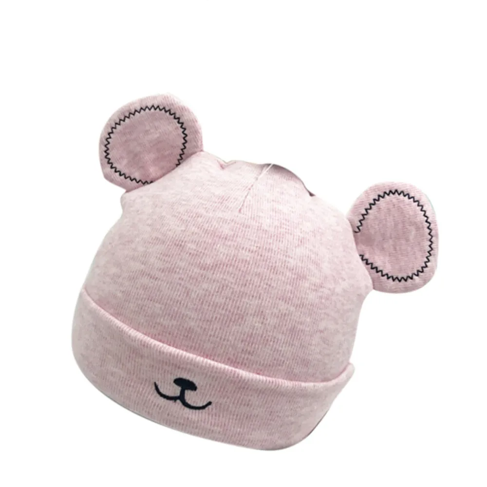 

Baby Toddler Girls Boy Warm Hat Winter Beanie Hat Cute Ears Plush Cap
