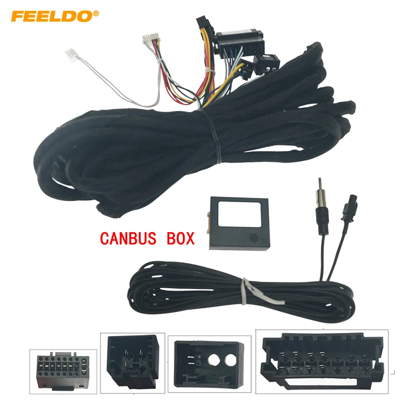 Автомобильный кабель проводки FEELDO на базе Android 16PIN с can шиной для Mercedes Benz 06 13 S Class