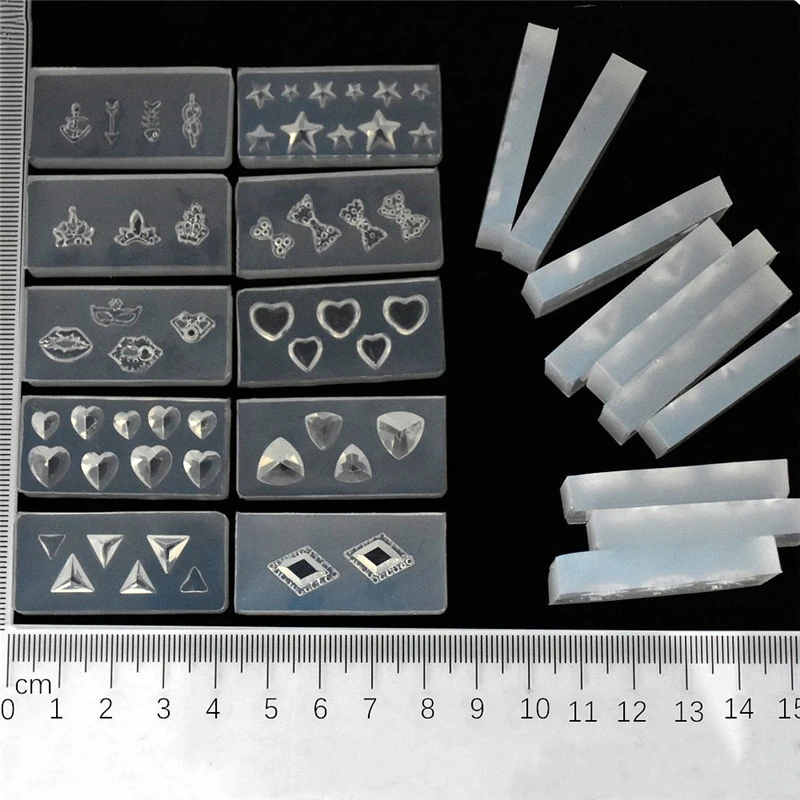 Силиконовая форма для литья ювелирных изделий