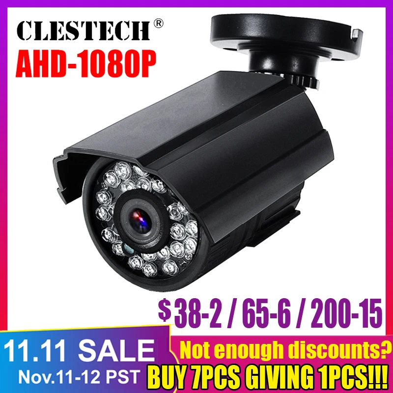 3000TVL sony Imx323 Full AHD CCTV мини камера 720P 1080P HD цифровой 2.0MP водонепроницаемый наружный Инфракрасный ночного видения с кронштейном