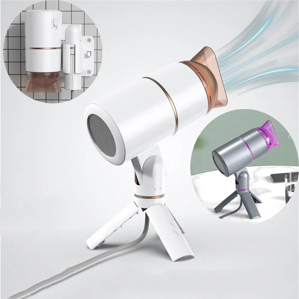 

Креативный кронштейн для ленивого питомца с контролем температуры, складной настольный фен с отрицательными ионами