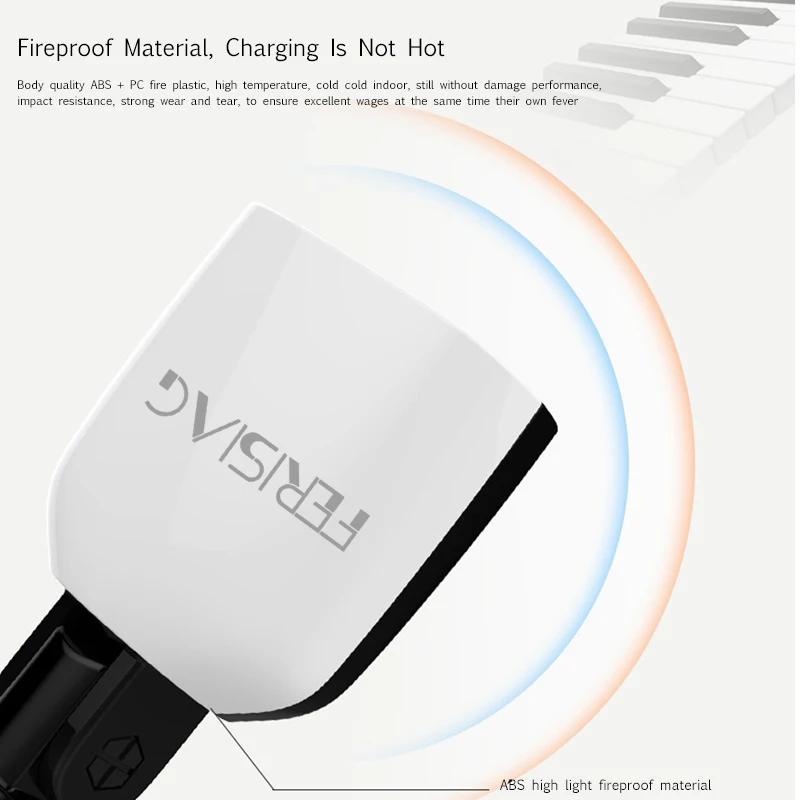 FERISING LED QC3.0 Car Charger Digital Display Dual Car-charger USB Port for iPhone/Samsung/Xiaomi Phone Charging Adapter | Мобильные