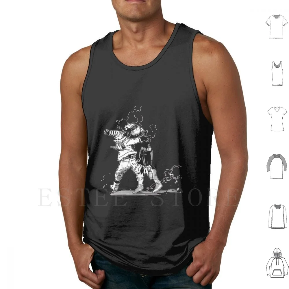 

Endhawks Tank Tops Vest Sleeveless Endeavour Hawks Bnha Mha Boku No Hero Academia Anime Manga Enji Todoroki Keigo Takami