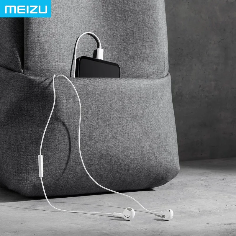 MEIZU EP3C Semi in ear Проводные Type C цифровой интерфейс usb Hi Res сертифицированные 14 мм