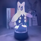TAKARA TOMY Pokemon Prinplup 3D ночной Светильник smart 716 цветной светодиодный прикроватный столик лампа подарок на день рождения детское украшение интерьера