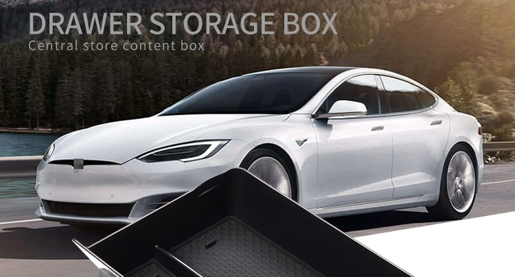 Smabee центральная консоль коробка для хранения Tesla модель X модель S Автомобильный интерьер автомобильные аксессуары контейнер для хранения содержание ящика коробка