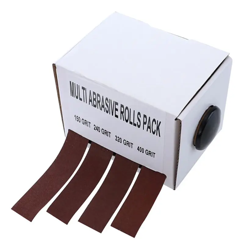 

6 Meter 150-400 Grit Emery Cloth Roll Polishing Sandpaper for Grinding Tools Metalworking Woodworking
