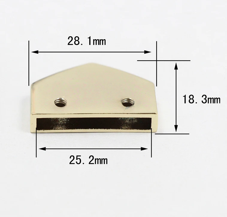 50 шт. декоративные зажимы для винтов 2 5 см 1 дюйм|hardware accessories|strap hardwarestrap clip |