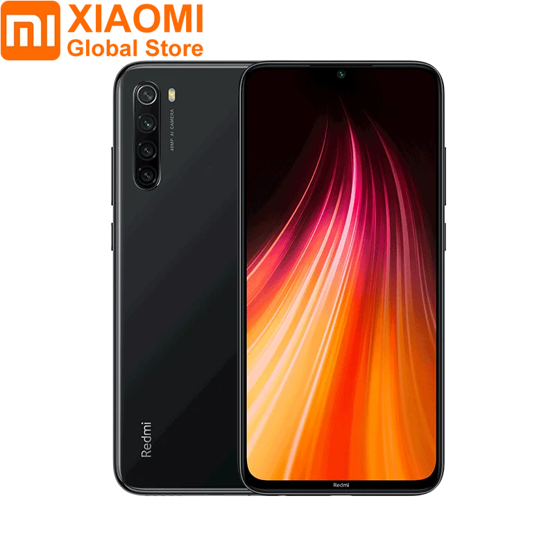 CN версия Xiaomi Note 8 6 ГБ ОЗУ 64 Гб ПЗУ мобильный телефон Snapdragon 665 быстрая зарядка