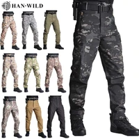 tactical pants camouflage military pants casual combat cargo pants water repellent ripstop mens 5xl trousers spring autumn