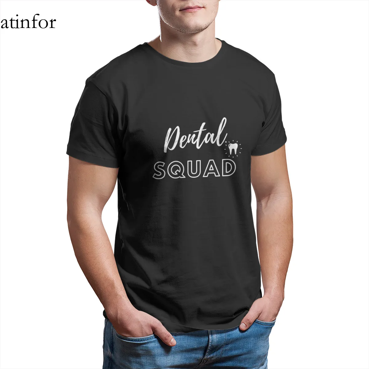 

Squad funny fashion T-Shirt Vintage Couples Matching Punk Graphic 4XL 5XL 6XL Tshirts 20729