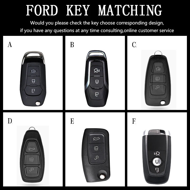 Кожаный брелок из воловьей кожи чехол для автомобилей Ford FordFocus на возраст 2 3 4 MK2 MK3