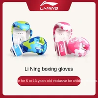 li ning boxing glove boxing gloves children boys sanda sandbag children fighting girls special training thai boxing gloves pack
