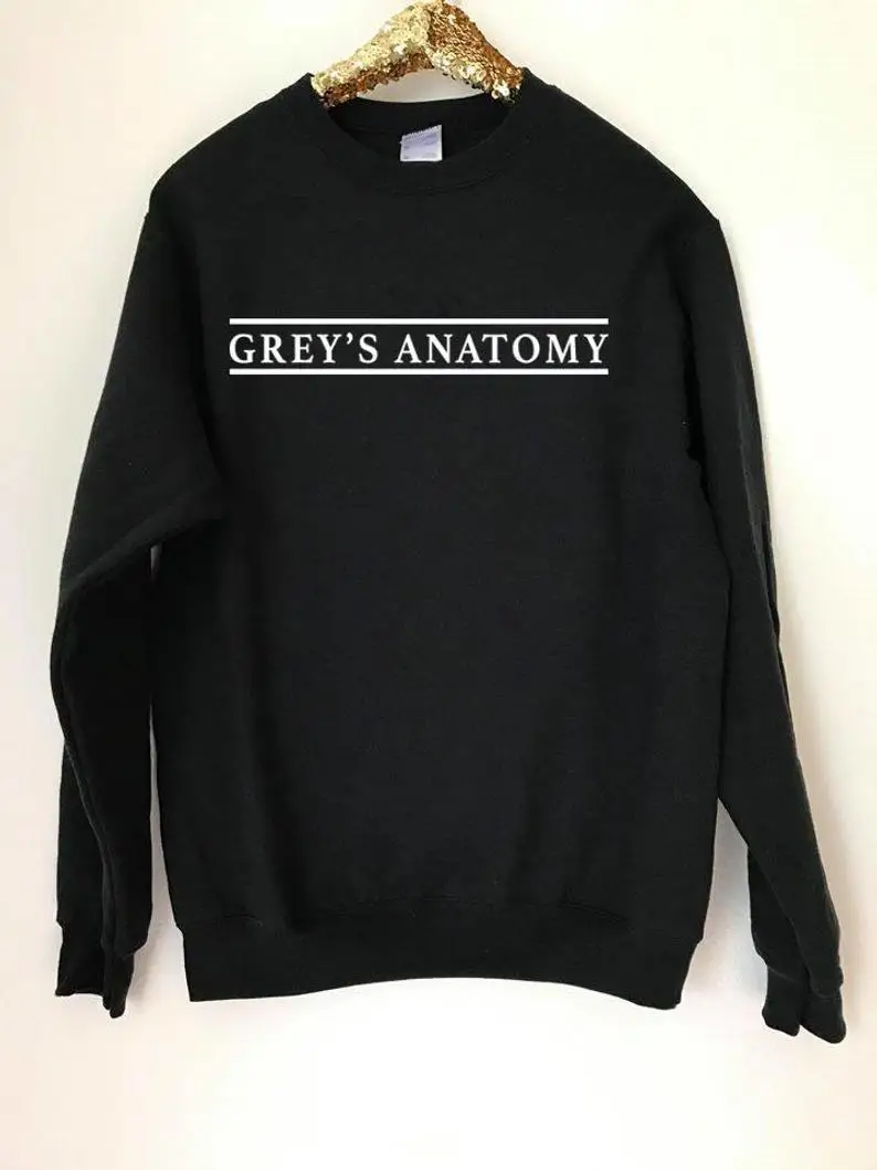 Милая Толстовка GREYS Anatomy унисекс You're My Favorite Person серая толстовка tumblr джемпер