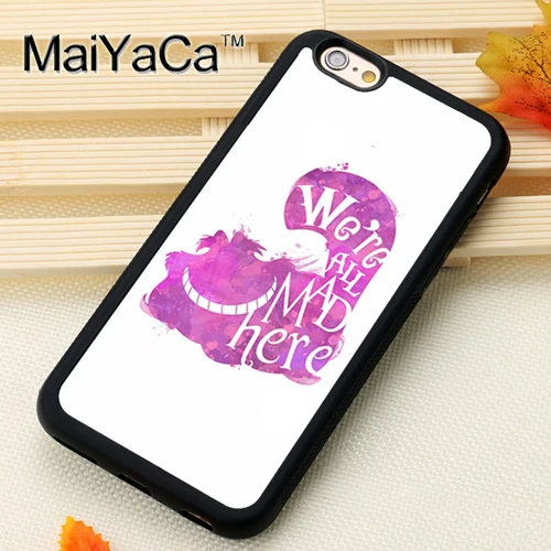 Чехол для телефона MaiYaCa Alice in Wonderland Cheshire Cats для iphone 11 Pro MAX X XR XS MAX 6 6S 7 8 Plus 5 5S TPU - Цвет: 1898