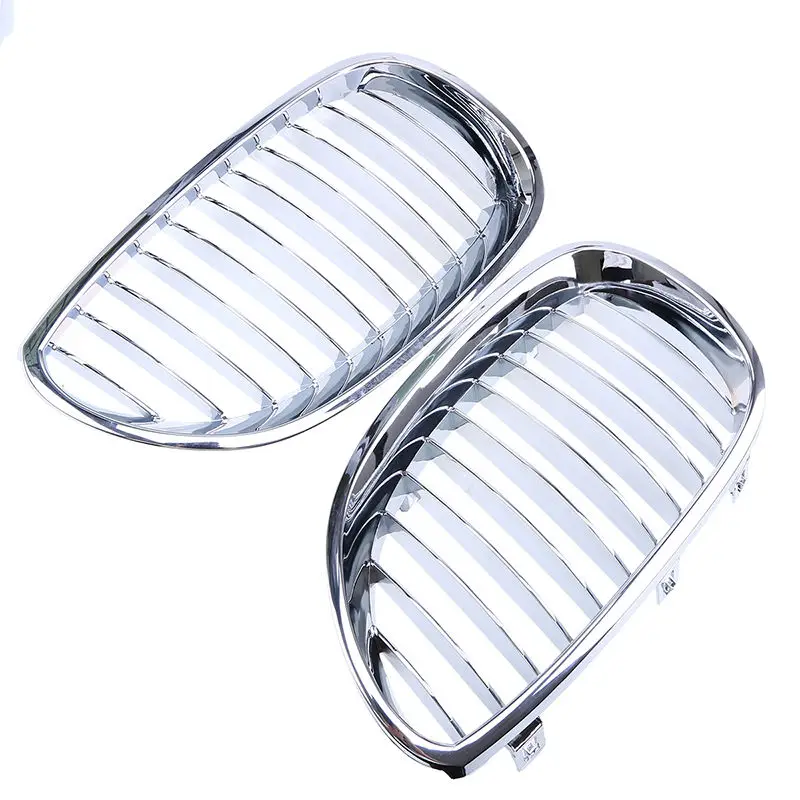 Posbay передний бампер Центральная Крышка для почек решетки гриль хром BMW 5 Series E61