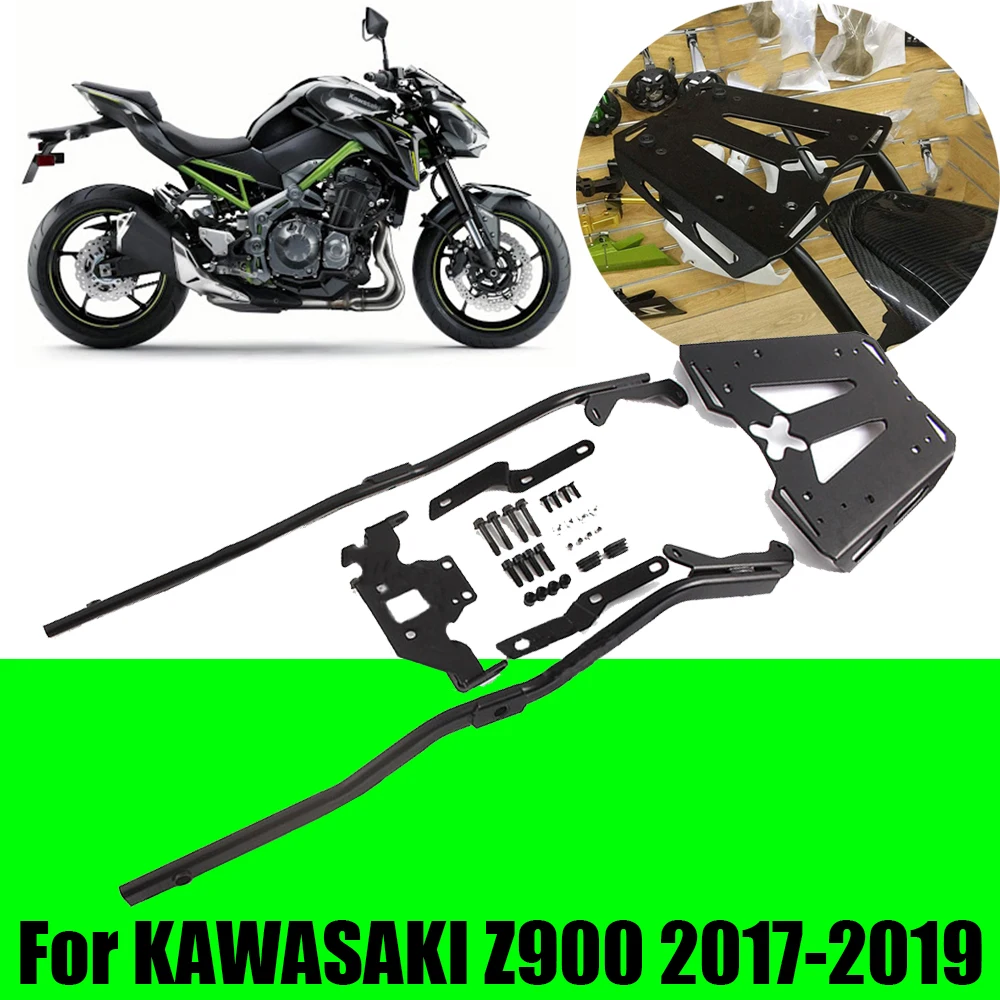 

For KAWASAKI Z900 Z 900 2017 2018 2019 Motorcycle Accessories Rear Luggage Rack Cargo Rack Carrier Support Shelf Holder Bracket
