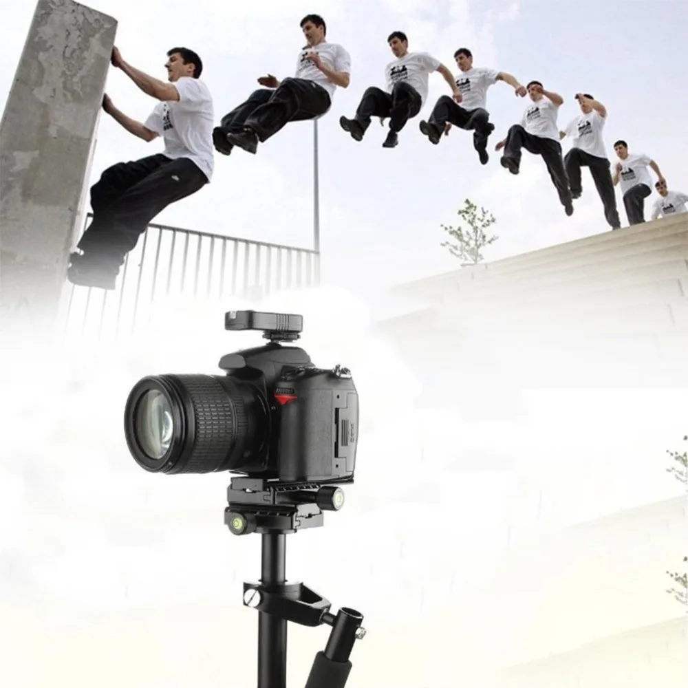S40 Steadycam масштабируемый из углеродного волокна Ручной Стабилизатор Steadicam для Canon Nikon sony DSLR камера компактная видеокамера