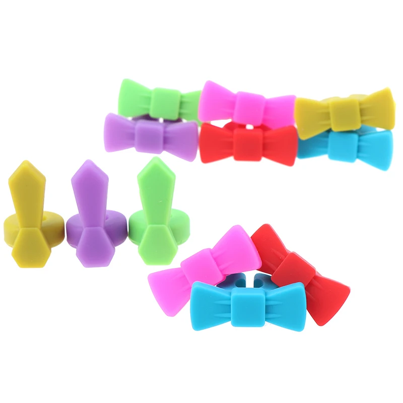 6 шт. силиконовых кейсов маркер на стакан для вина творческий с украшением в виде