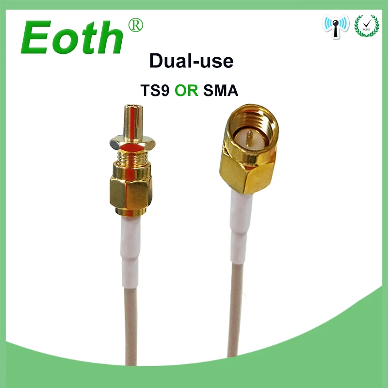 Eoth 3G антенна 4 аппарат не привязан к оператору сотовой связи 22dbi SMA Мужской TS9