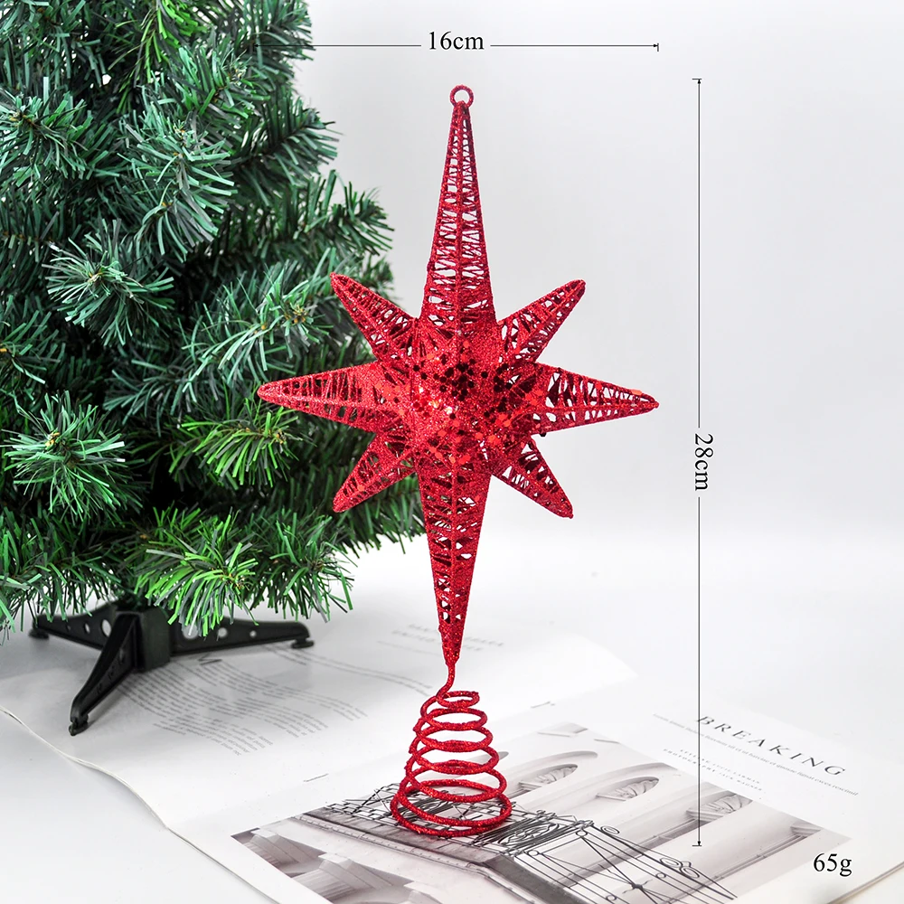 

Золотые рождественские украшения для елки Железная Звезда