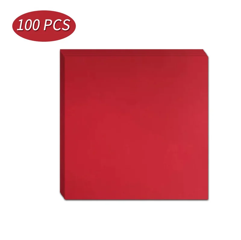 100 шт. обмотка складной материал ручной работы квадратная крафт бумага сделай сам