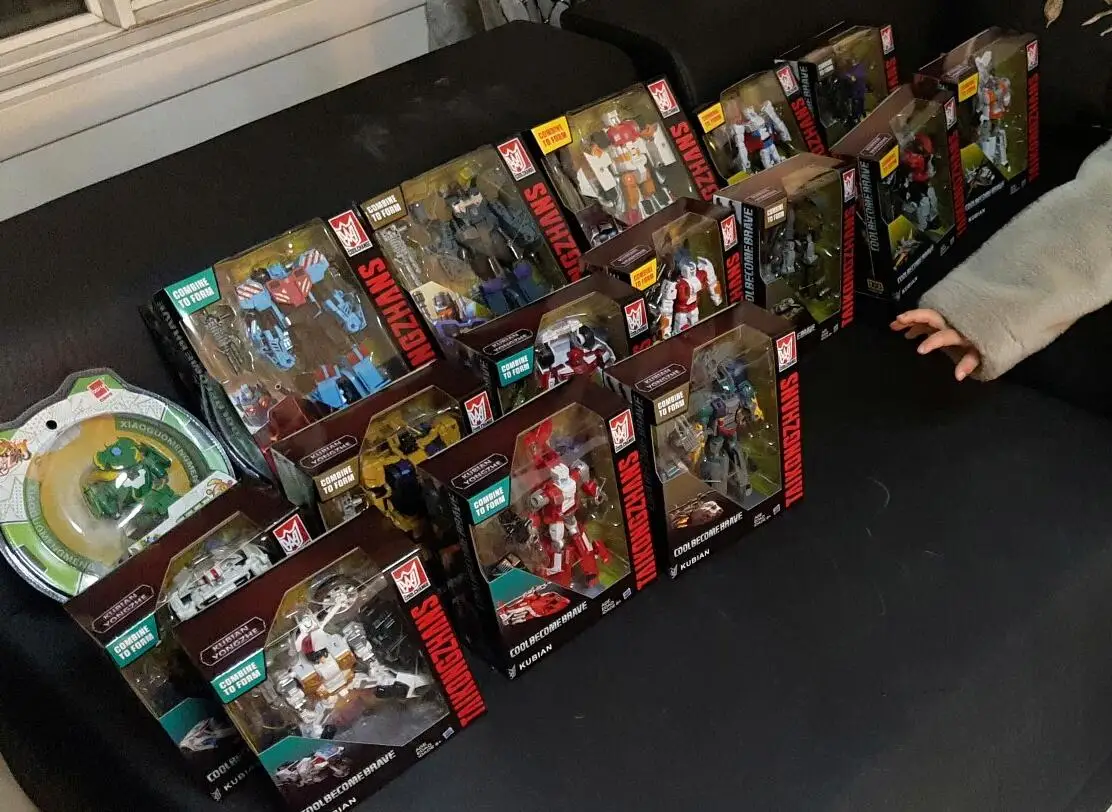 5 в 1 набор игрушек-трансформеров Defensor &amp Bruticus Superion IDW | Игрушки и хобби