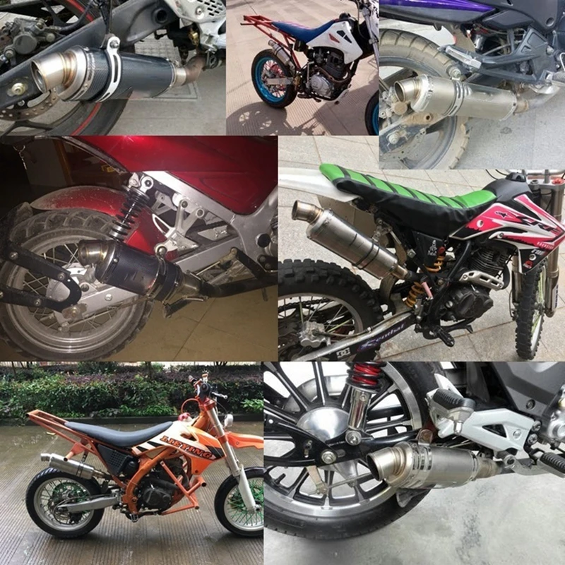 38-51 мм универсальный глушитель выхлопной трубы мотоцикла ATV мотоцикл скутер для GP