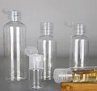 Пустая прозрачная бутылка, пластиковые флаконы для шампуня, многоразового использования для косметического лосьона, 100x10 мл, 20 мл, 30 мл, 50 мл, 60 мл, 80 мл, 100 мл
