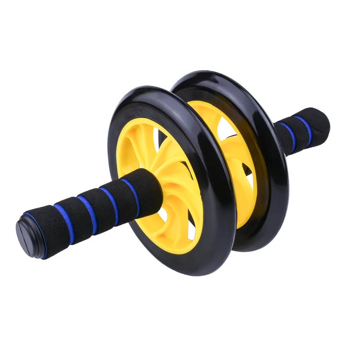 

Двойной колесный брюшной колеса брюшной тренажер оборудования для фитнеса