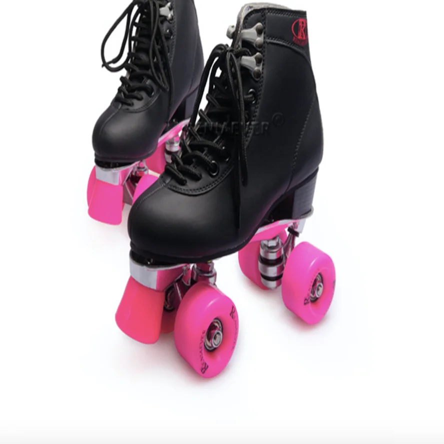 Skating shoes double-row adult double row accessories wheel skating shoes skates children's old-fashioned endless shoes four whe