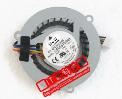 

For Delta KSB05105HB AG1G DC 5V 0.32A Server Cooling Fan