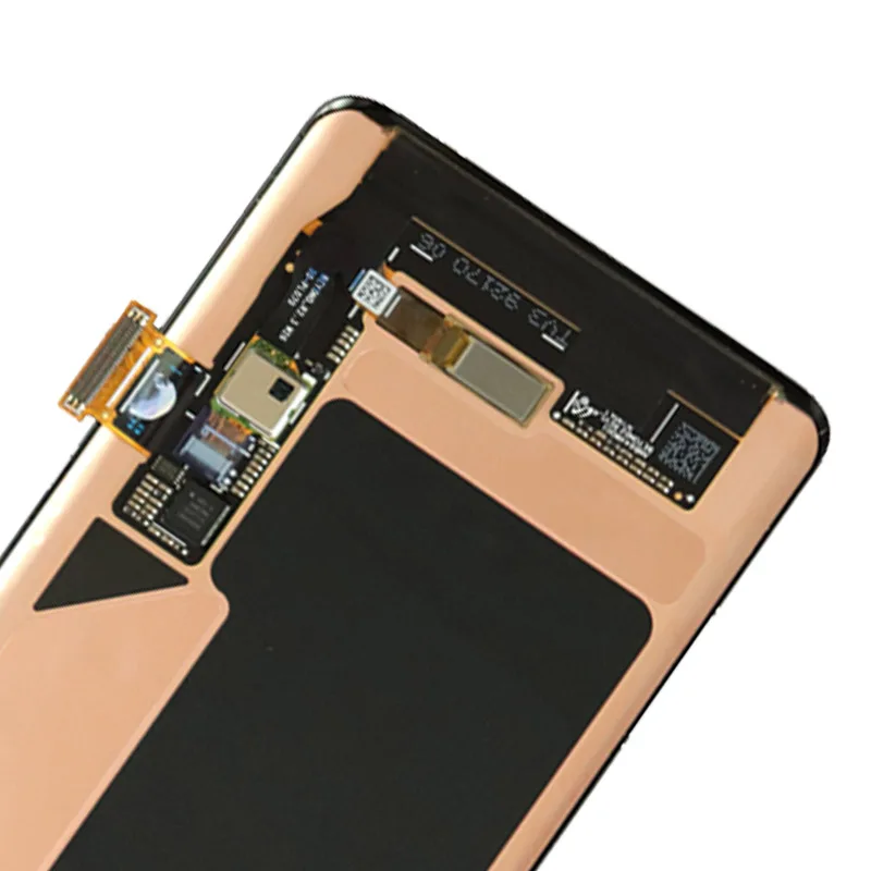 Оригинальный маленький точечный ЖК дисплей для Samsung Galaxy S10 Plus с рамкой SM G975F экран