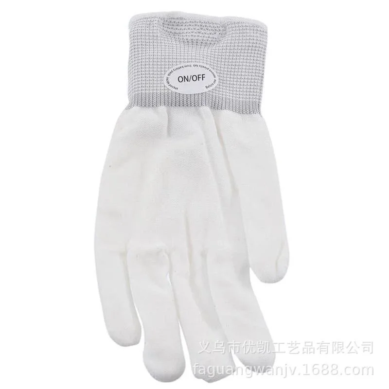 Светодиодный светящийся перчатки неоновая подсветка Специальные Хэллоуин