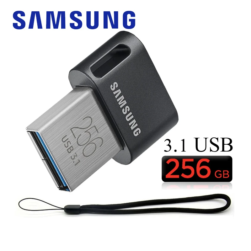 Новый USB флеш накопитель SAMSUNG 3 1 256 ГБ флешка AB металлический мини usb 32 диск на ключ