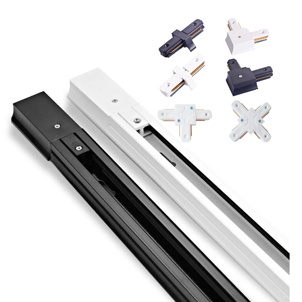 Aluminum track rail, I T L Cross Model of Connector Accessor