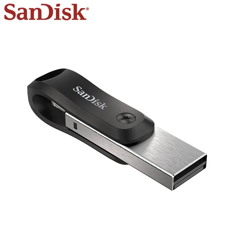 Sandisk USB 3.0 IXpand IX60 флеш-накопитель 100% ГБ 3 0 Гб для iPhone iPad iPod металлический