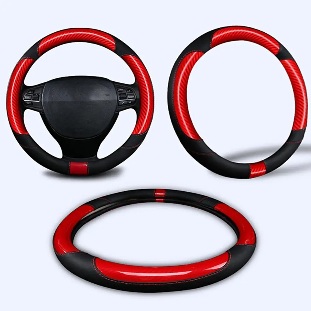 

Seamless Protective Classic Look Car Steering Wheel Cushion Cover Steering Wheel Protector for SUV