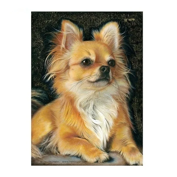 

Painting Dog Chihuahua Metal Sign Home Decor