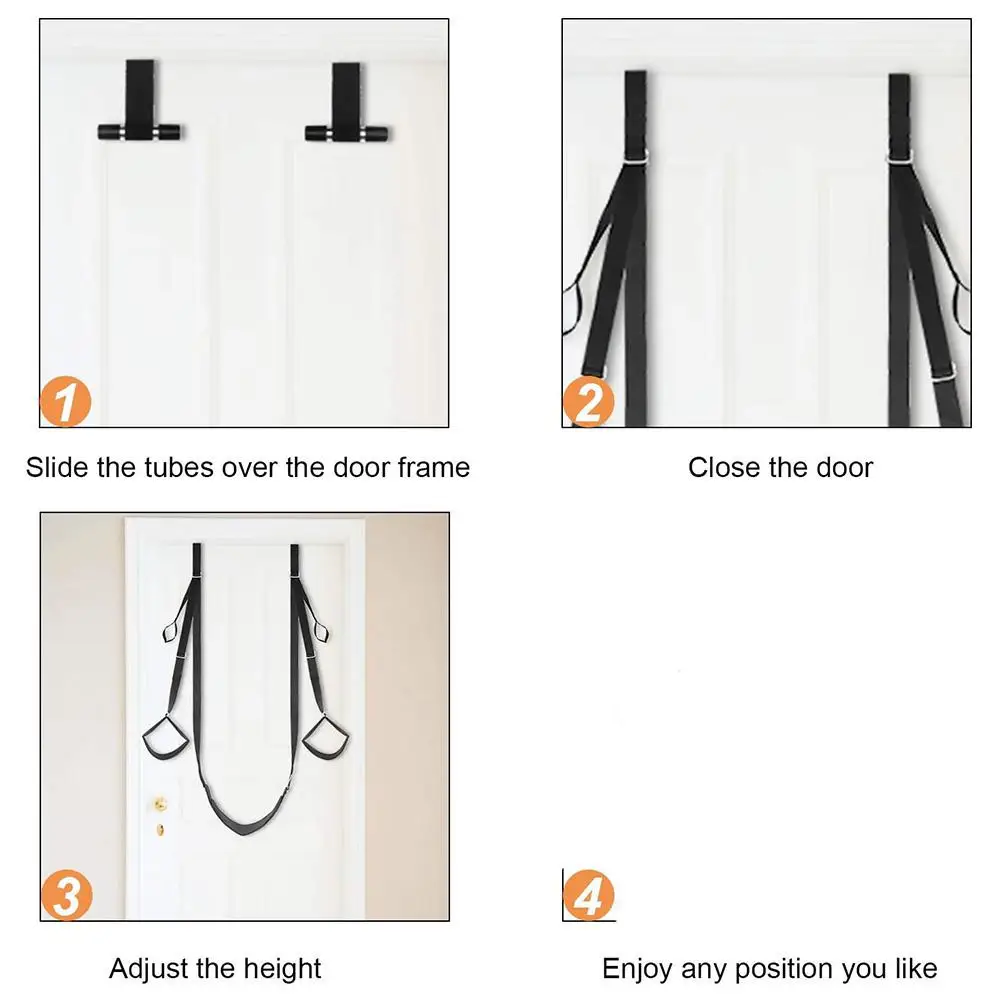 Регулируемые ремешки 300lbs дверь секс качели с сиденьем сексуальный раб