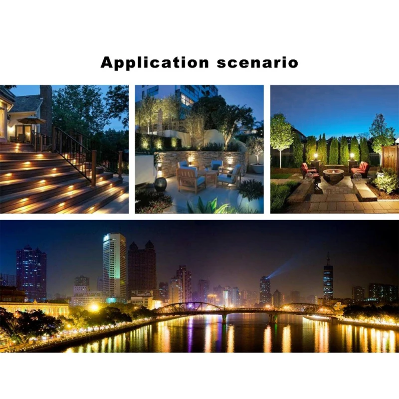 

LED Light Flood Light WIFI Controller Flexible RGB Decoration Smart Dual-mode Outdoor Lighting LED Street Lamp