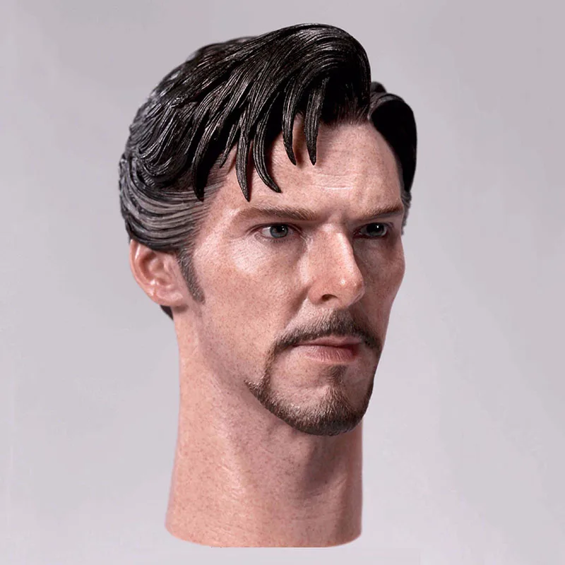 1/6 г. голова Бенедикта кумпартии лепка из ПВХ солдата резьба подходит для 12 дюймов