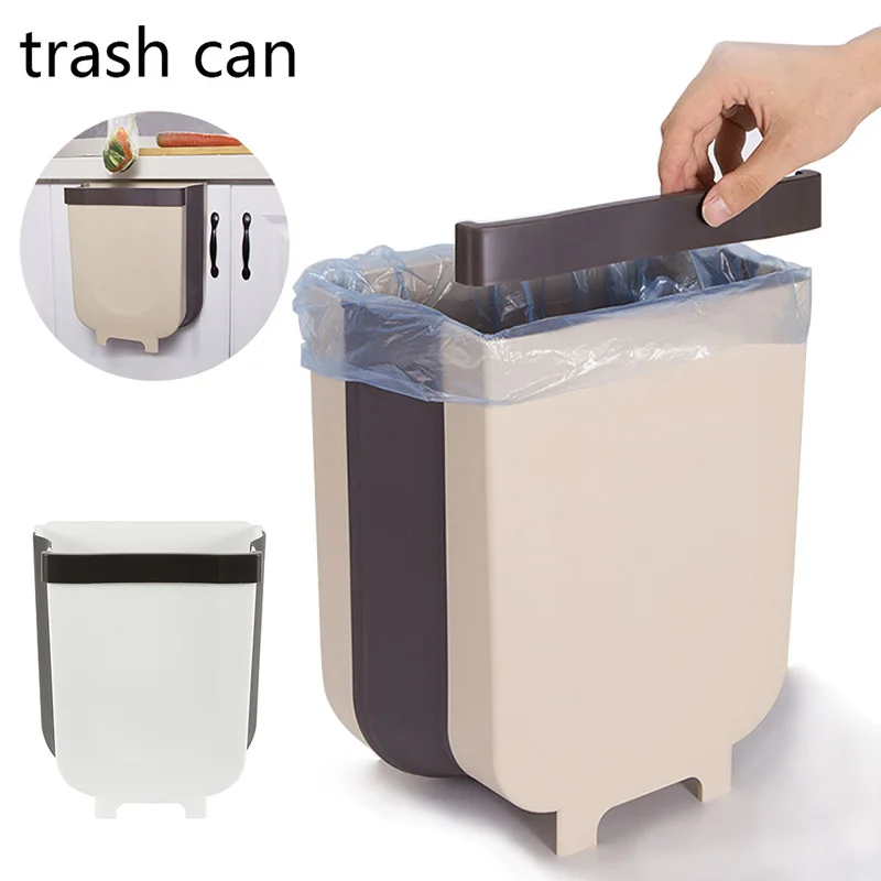8л складные мусорные ведра кухонная корзина для мусора Складная Автомобильная