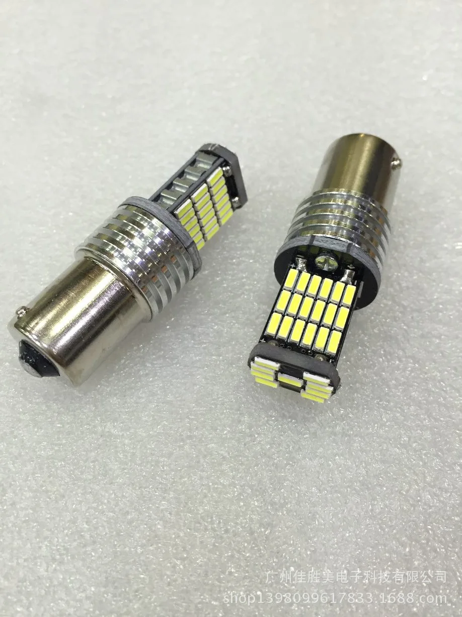 

Automobile Led Decoding Reversing Lamp 1156-4014-45smd T15 / T20 Turn Signal 1157 Brake Light Car Led Light Car Accessories