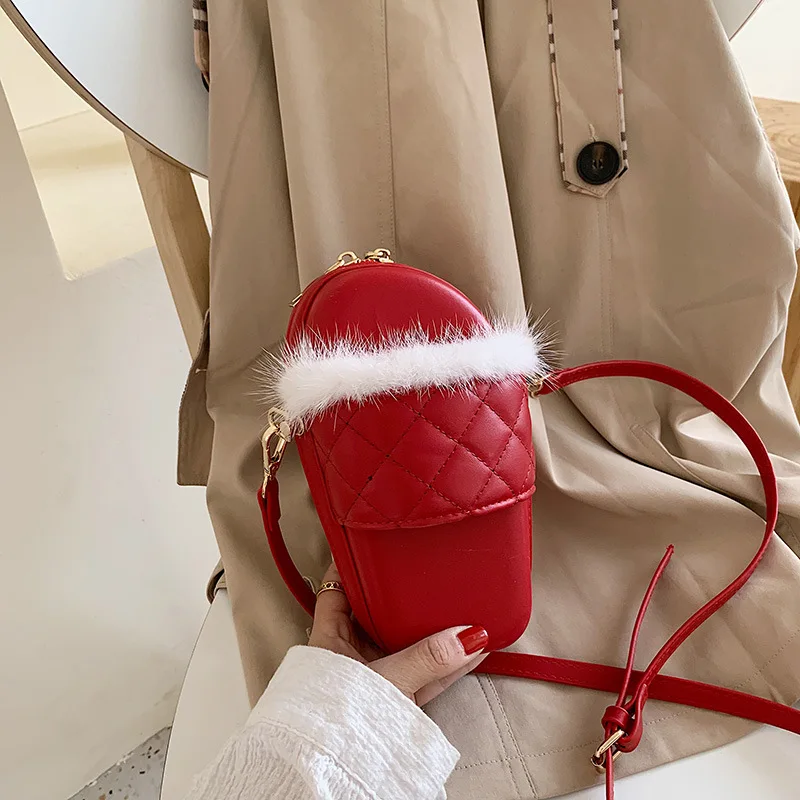 Милые тапочки форма сумки для женщин Мода Stradle сумка на плечо женская маленькая